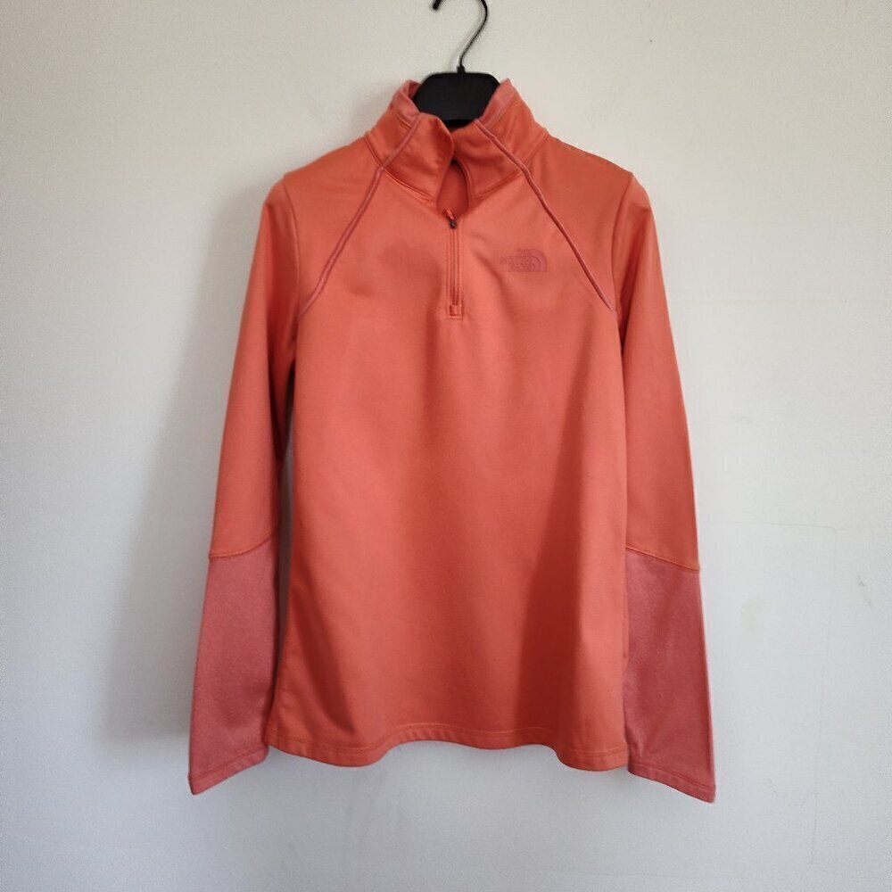 Ladies SZ S The North Face 1/4 Zip Quarter Zip Long Sleeve Top